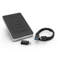Verbatim Store 'n' Go Secure Portable HDD with Keypad Access in Black / Silver - 2 TB