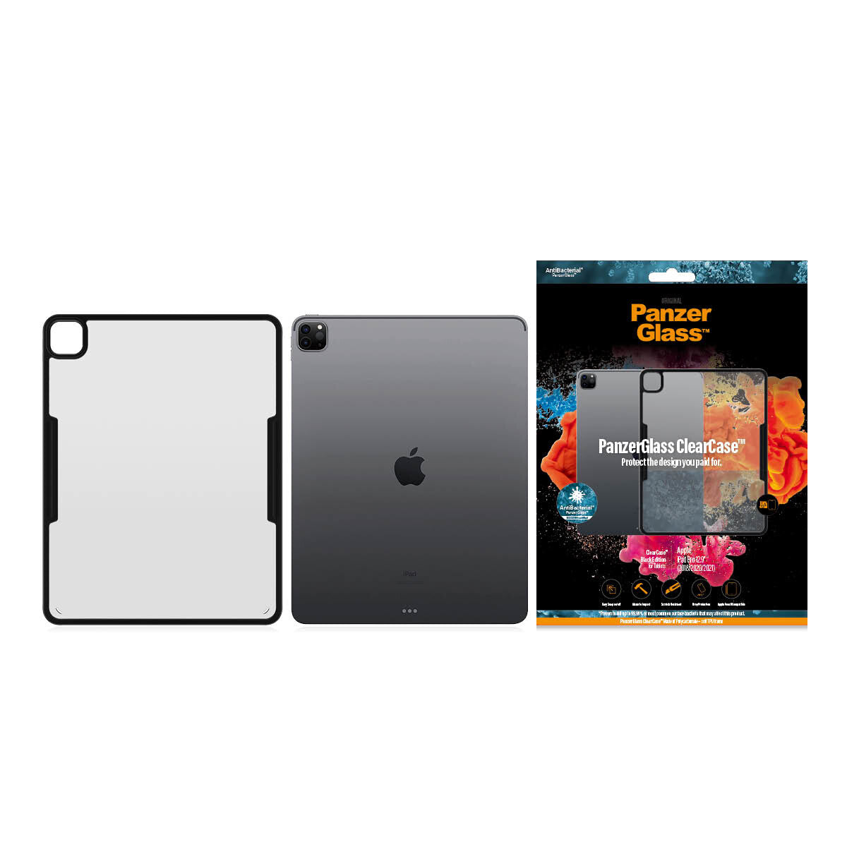 PanzerGlass ® ClearCase™ for 12.9" iPad Pro in Black