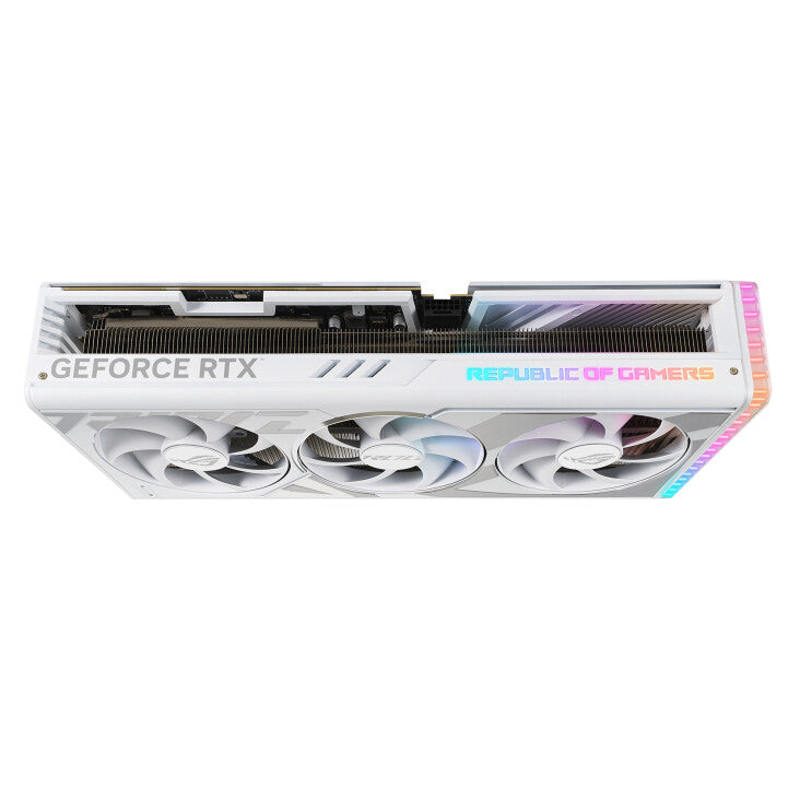 ASUS ROG STRIX White - NVIDIA 16 GB GDDR6X GeForce RTX 4080 SUPER graphics card