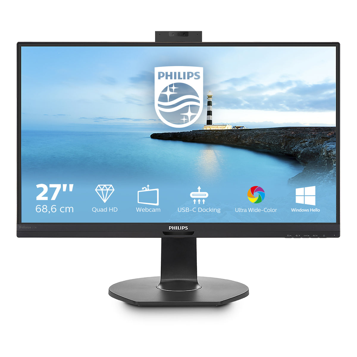 Philips B Line 272B7QUBHEB/00 - 68.6 cm (27") - 2560 x 1440 pixels QHD LCD Monitor