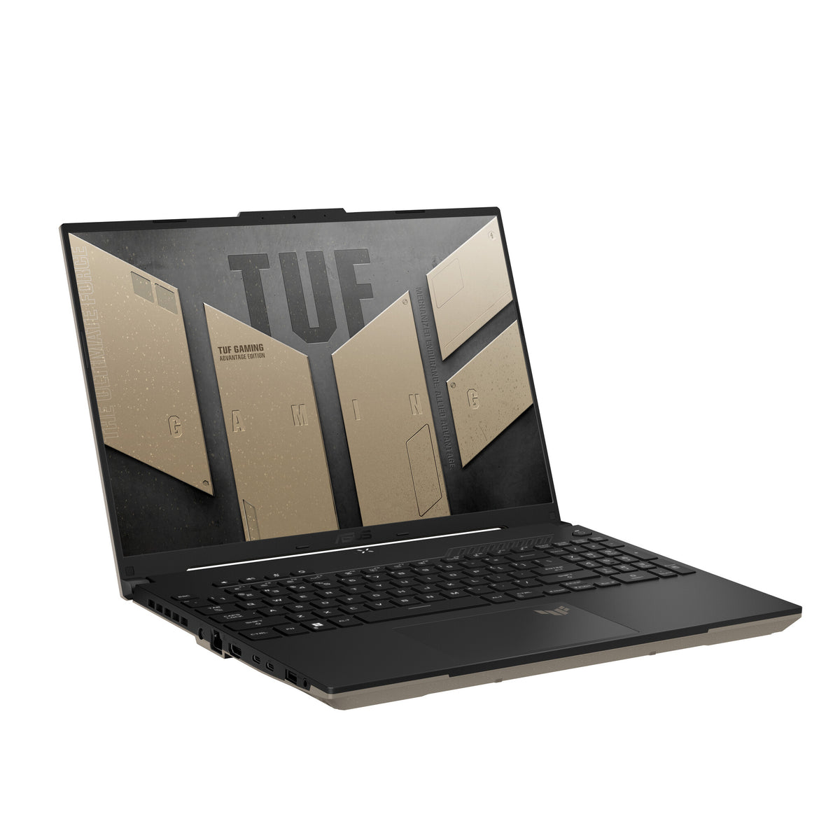 ASUS TUF Gaming A16 "Advantage Edition" Laptop - 40.6 cm (16") - AMD Ryzen™ 9 7940HS - 16 GB DDR5-SDRAM - 1 TB SSD - AMD Radeon RX 7600S - Wi-Fi 6 - Windows 11 Home - Black / Sand
