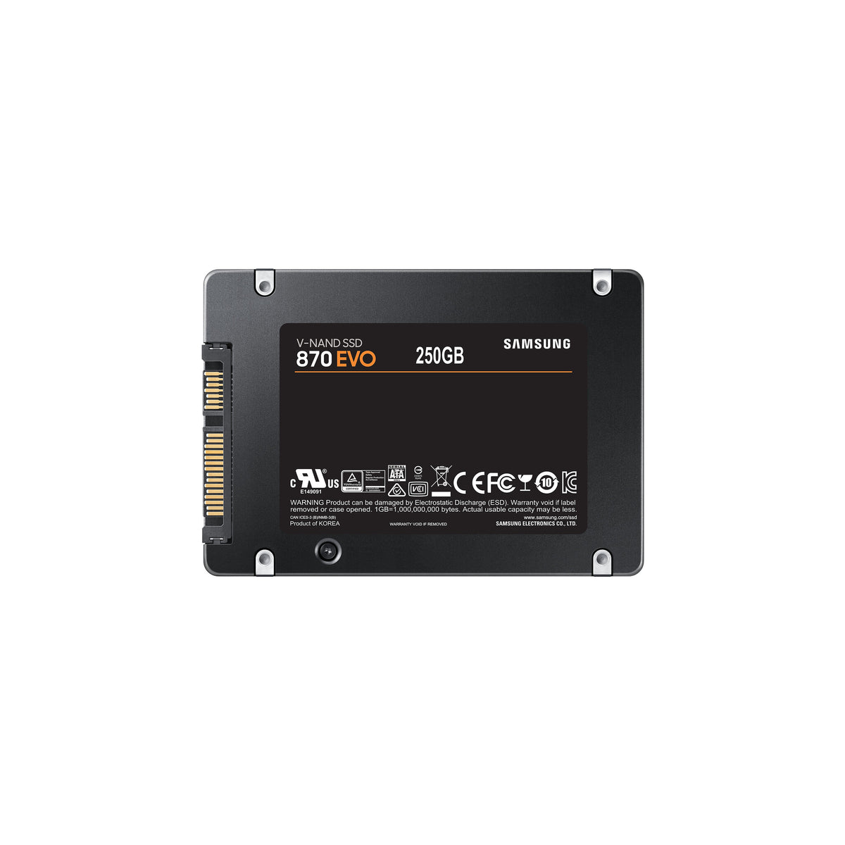 Samsung 870 EVO - Serial ATA III V-NAND 2.5" SSD - 250 GB
