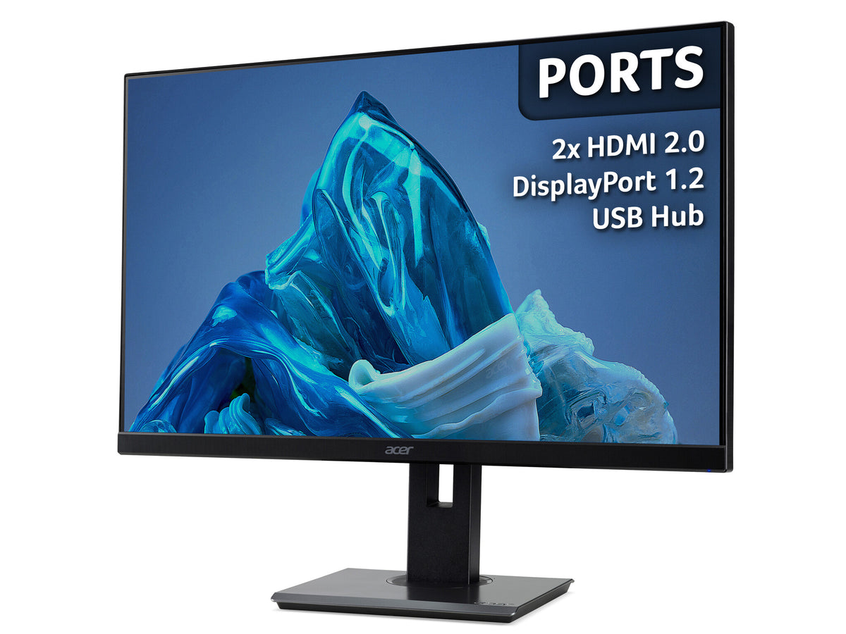 Acer B7 Vero B287K L - 71.1 cm (28") - 3840 x 2160 pixels 4K UHD LED Monitor
