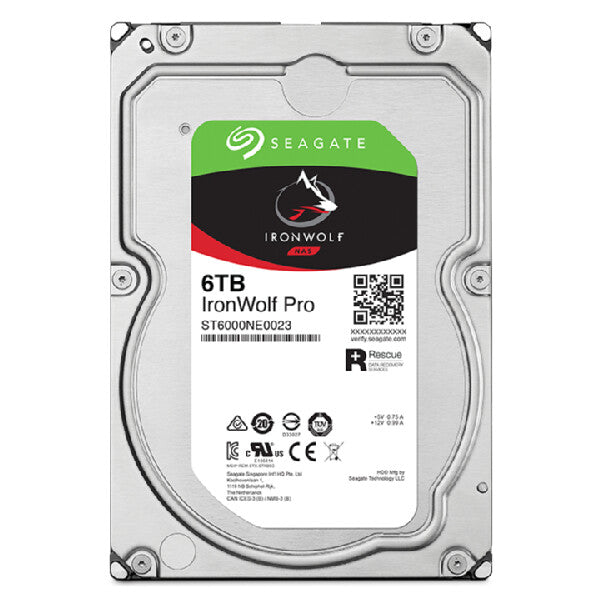 Seagate IronWolf Pro - Serial ATA III 3.5" Internal hard drive - 6 TB
