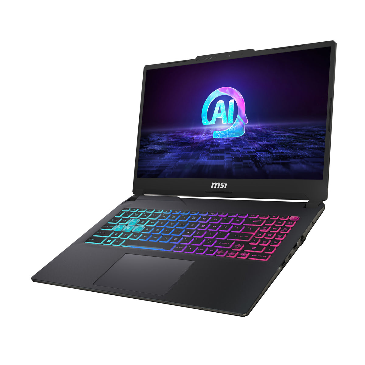MSI Cyborg 15 AI Laptop - 39.6 cm (15.6&quot;) - Intel Core Ultra 7 155H - 16 GB DDR5-SDRAM - 512 GB SSD - NVIDIA GeForce RTX 4050 - Wi-Fi 6E - Windows 11 Home - Black