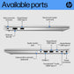 HP EliteBook 650 G10 Laptop - 39.6 cm (15.6") - Intel® Core™ i7-1355U - 16 GB DDR4-SDRAM - 512 GB SSD - Wi-Fi 6E - Windows 11 Pro - Silver