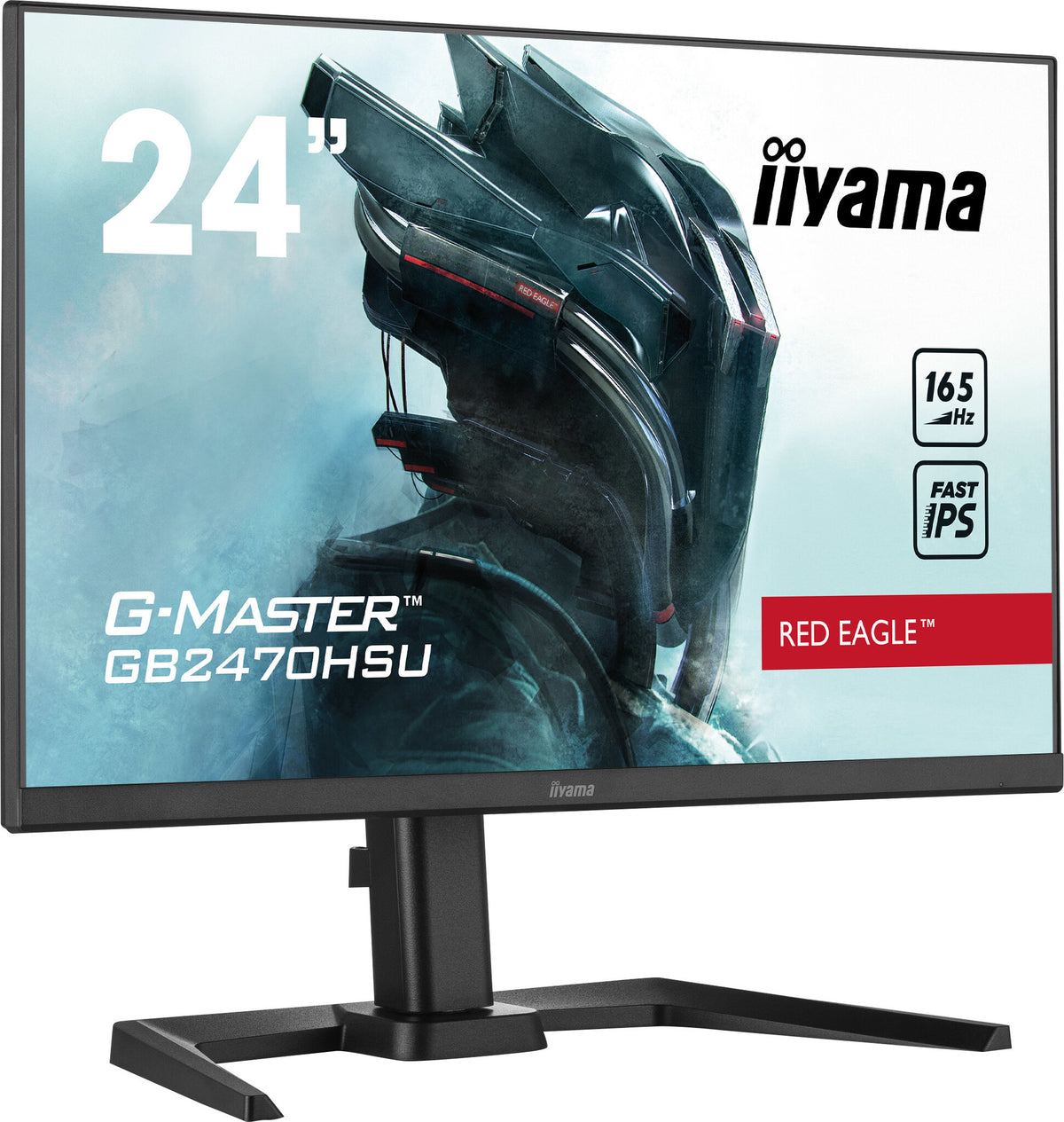 iiyama G-MASTER GB2470HSU-B5 - 61 cm (24") - 1920 x 1080 pixels FHD Monitor