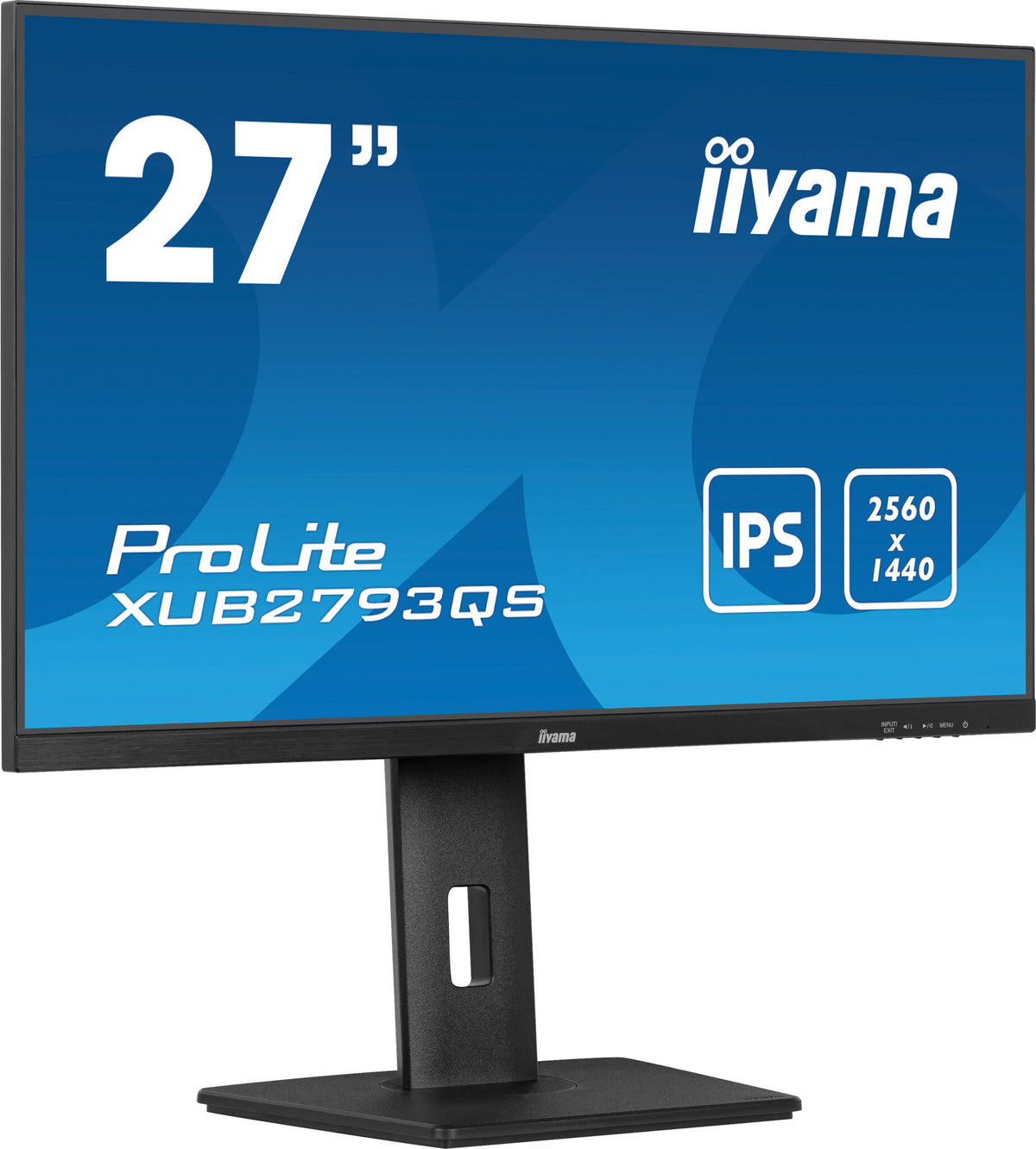 iiyama ProLite XU2793QS-B6 - 68.6 cm (27") - 2560 x 1440 pixels 2K Ultra HD LED Monitor