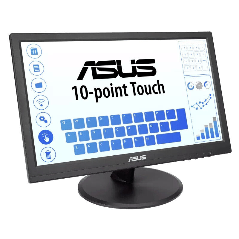 ASUS VT168HR - 39.6 cm (15.6") - 1366 x 768 pixels WXGA LED Touchscreen Monitor