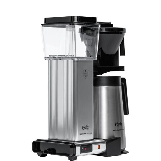 Moccamaster KBGT - 1.25 Litre Fully-auto Drip coffee maker in Silver