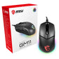 MSI CLUTCH GM11 - USB Type-A Optical Gaming Mouse in Black - 5,000 DPI