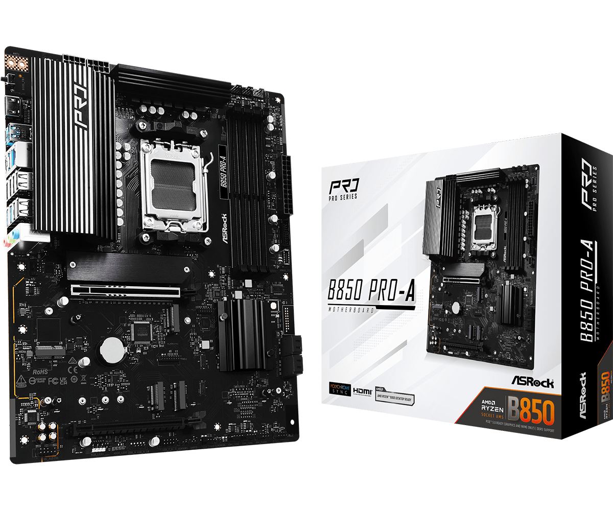 Asrock B850 Pro-A AMD B850 Socket AM5 ATX