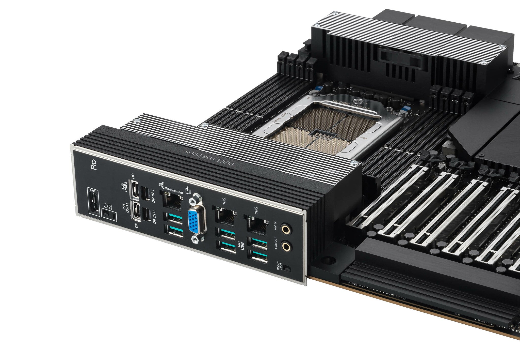 ASUS PRO WS WRX90E-SAGE SE EEB motherboard - AMD WRX90 Socket sTR5 ...