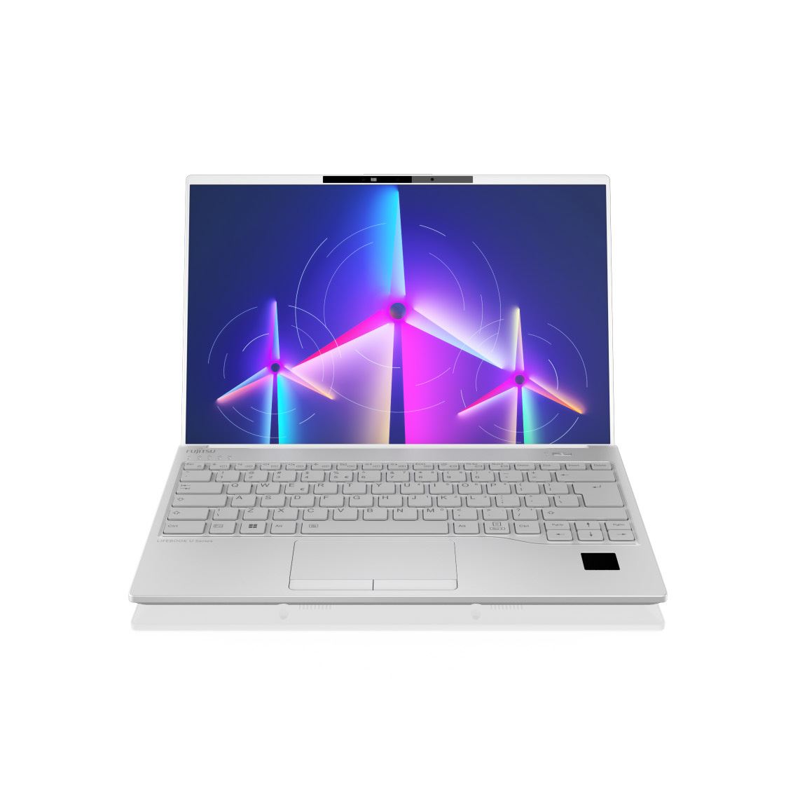 Fujitsu LIFEBOOK U9413 14" Laptop - Touchscreen - Intel® Core i7-1370P - 16 GB LPDDR5-SDRAM - 512 GB SSD - Windows 11 Pro - Silver / White