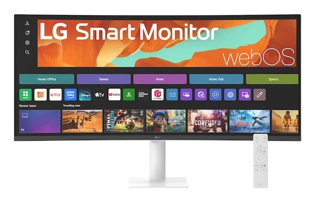 LG 34U601SA-W computer monitor 86.4 cm (34") 3440 x 1440 pixels Wide Quad HD LED White
