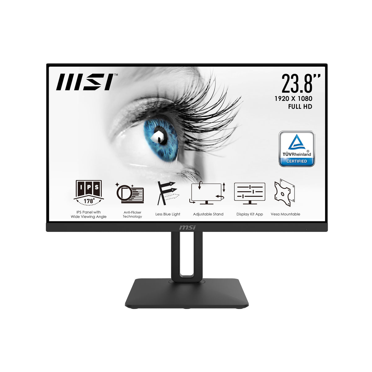 MSI Pro MP242P - 60.5 cm (23.8") - 1920 x 1080 pixels FHD Monitor