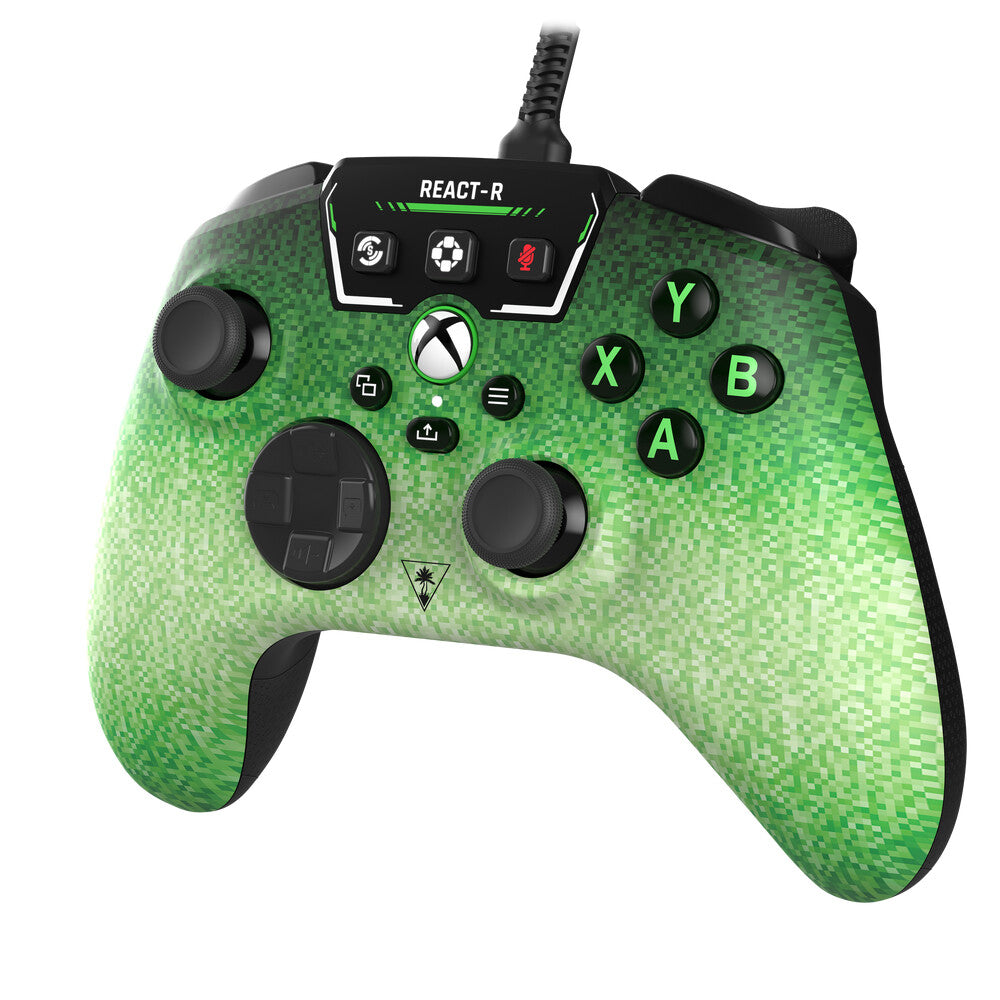 Turtle Beach REACT-R - USB Gamepad for PC / Xbox Series X|S in Pixel Green