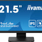 iiyama ProLite T2252MSC-B2 - 54.6 cm (21.5") - 1920 x 1080 pixels FHD LCD Touchscreen Monitor