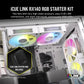 Corsair iCUE LINK RX140 RGB - Computer case Fan in White - 140mm (Pack of 2)