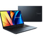 ASUS VivoBook Pro 15 Laptop - 39.6 cm (15.6") - AMD Ryzen™ 9 7940HS - 16 GB LPDDR5-SDRAM - 512 GB SSD - NVIDIA GeForce RTX 4060 - Wi-Fi 6E - Windows 11 Home - Blue