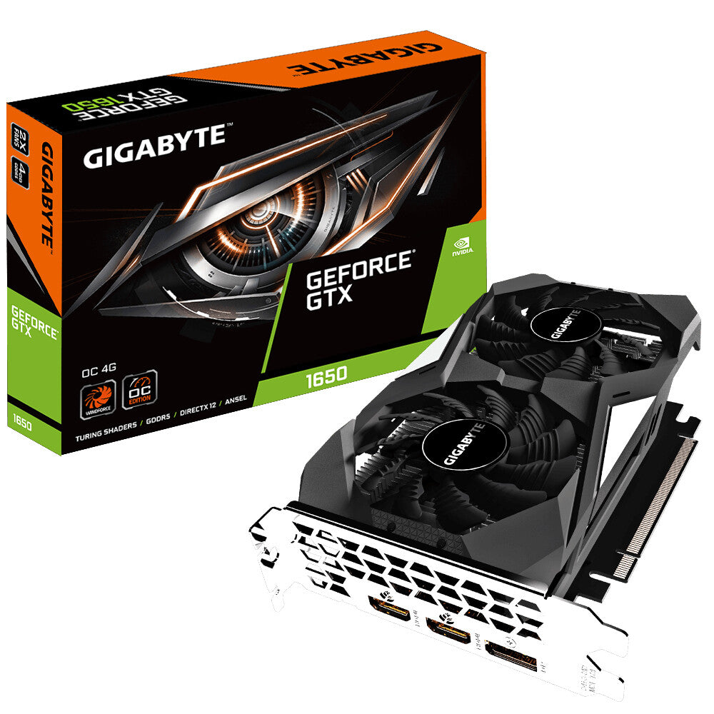 GIGABYTE - NVIDIA 4 GB GDDR5 GeForce GTX 1650 graphics card