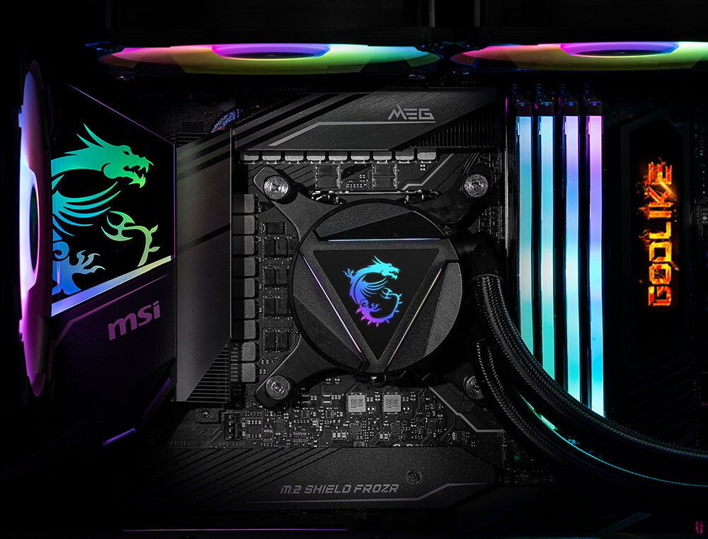 MSI MAG CORELIQUID 360R V2 - Liquid CPU Cooler in Black - 360mm