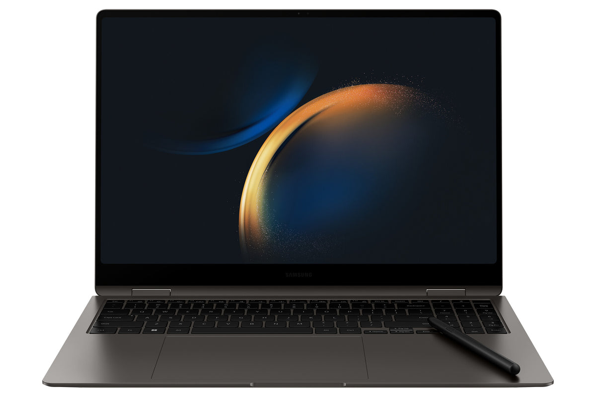 Samsung Galaxy Book3 Pro 360 Hybrid (2-in-1) - 40.6 cm (16") - Touchscreen - Intel® Core™ i7-1360P - 16 GB LPDDR5-SDRAM - 1 TB SSD - Wi-Fi 6E - Windows 11 Home - Graphite