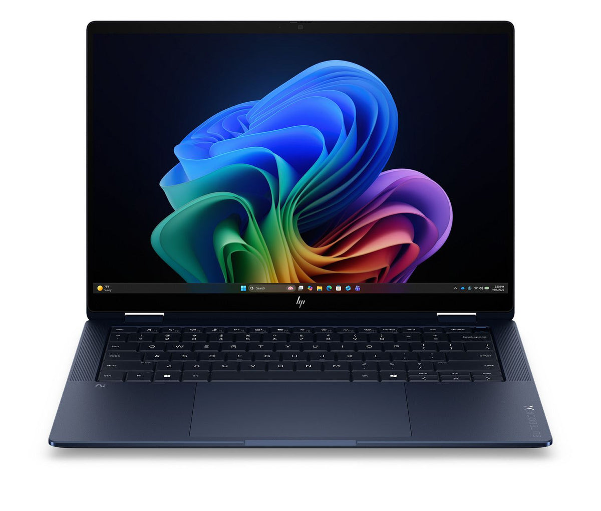 HP E15CQET laptop Copilot+ PC Intel Core Ultra X7 358H Hybrid (2-in-1) 35.6 cm (14") Touchscreen 3K 32 GB LPDDR5x-SDRAM 1 TB SSD Wi-Fi 7 (802.11be) Windows 11 Pro Blue