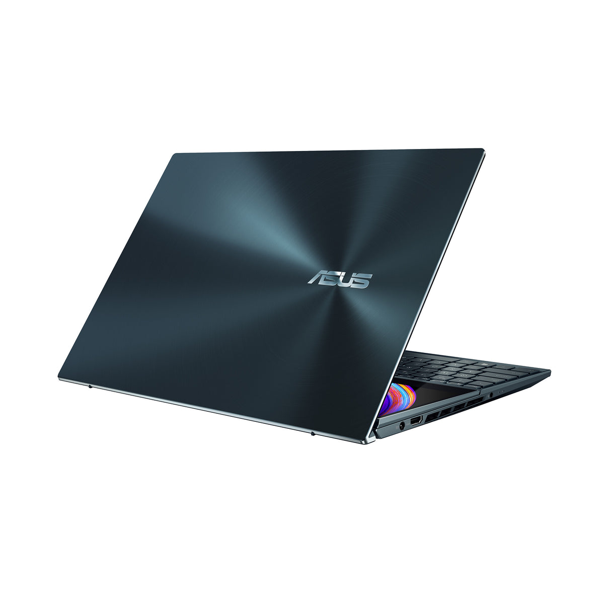 ASUS Zenbook Pro Duo 15 OLED Laptop - 39.6 cm (15.6&quot;) - Touchscreen - Intel® Core™ i9-12900H - 32 GB LPDDR5-SDRAM - 1 TB SSD - NVIDIA GeForce RTX 3070 Ti - Wi-Fi 6 - Windows 11 Home - Blue