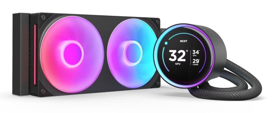 NZXT Kraken Elite 240 RGB - All-in-one Liquid Processor Cooler in Black - 240mm