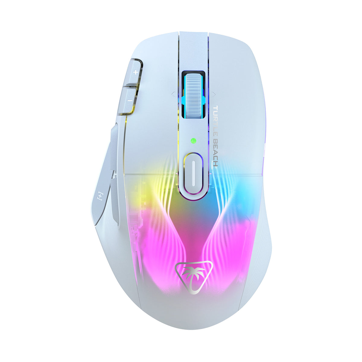 Turtle Beach Kone XP Air - RF Wireless + Bluetooth Optical Gaming Mouse in White - 19,000 DPI