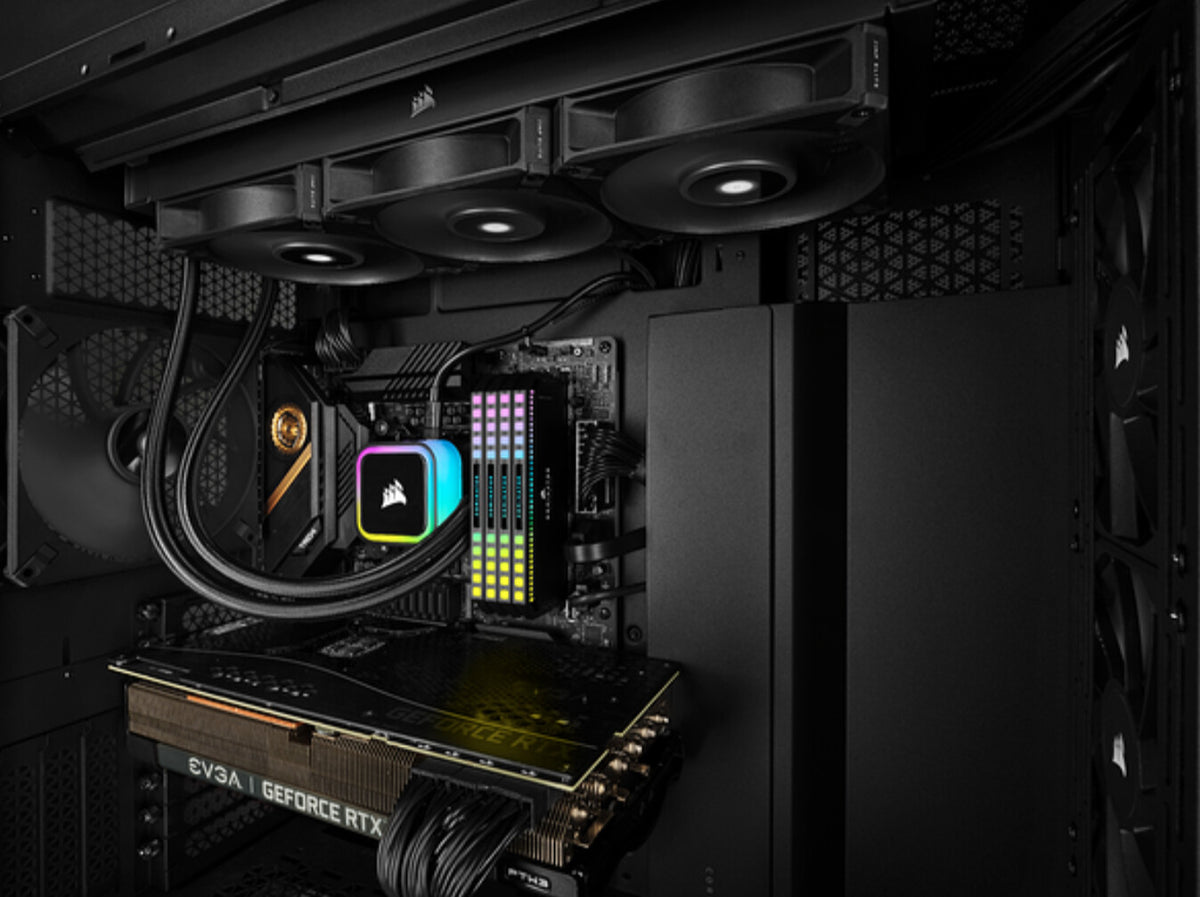 Corsair H115I - Processor Air Cooler in Black - 280mm
