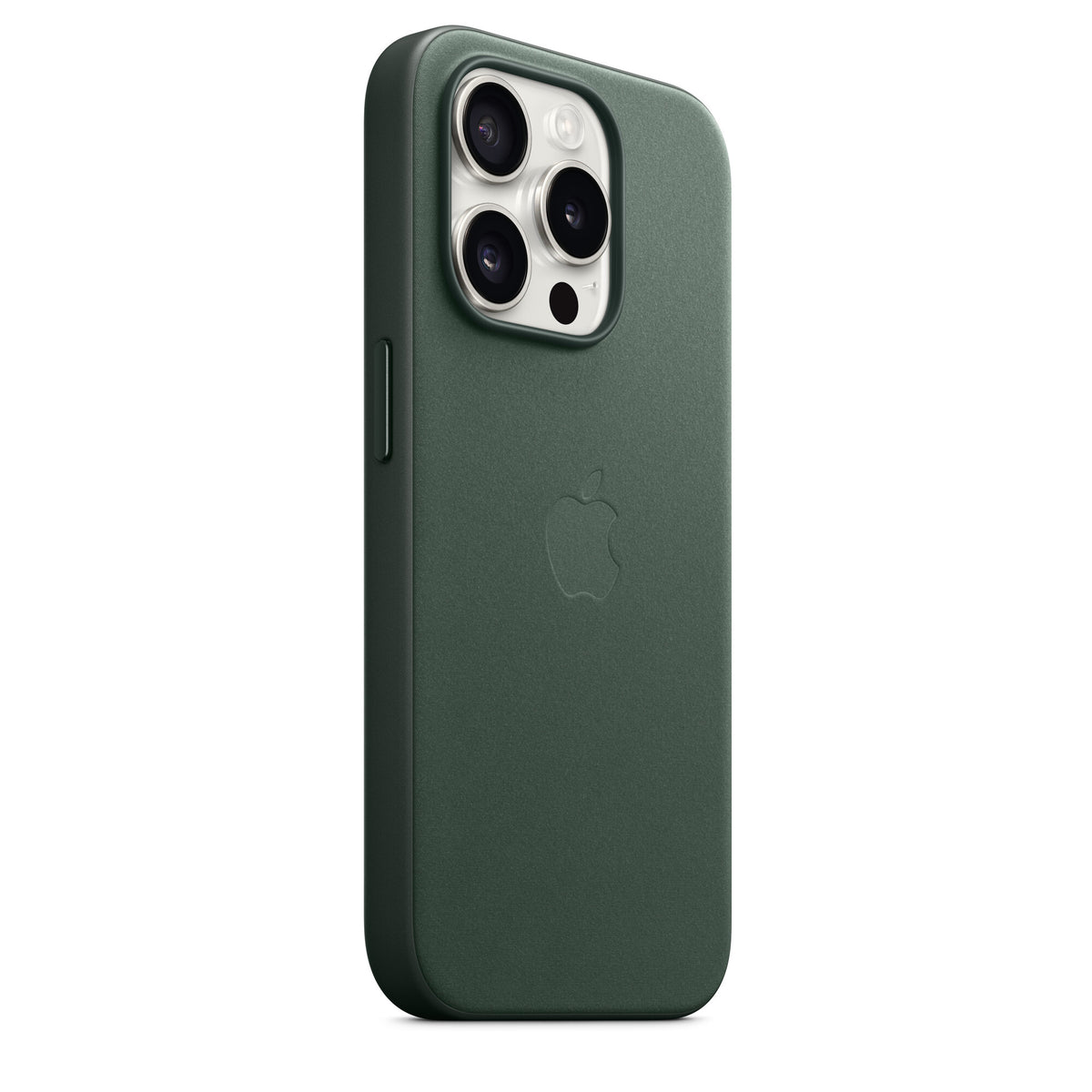 Apple MT4U3ZM/A - FineWoven Case with MagSafe for iPhone 15 Pro in Evergreen