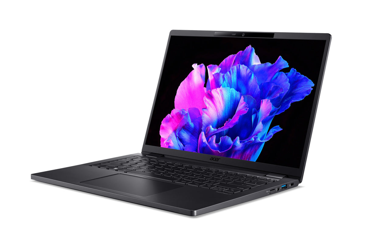 Acer TravelMate P6 Laptop - 35.6 cm (14") - Intel® Core™ i7-1355U - 16 GB LPDDR5-SDRAM - 512 GB SSD - Wi-Fi 6 - Windows 11 Pro - Black