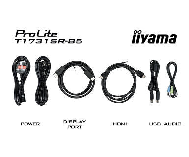 iiyama T1731SR-B5 POS monitor 43.2 cm (17") 1280 x 1024 pixels Touchscreen