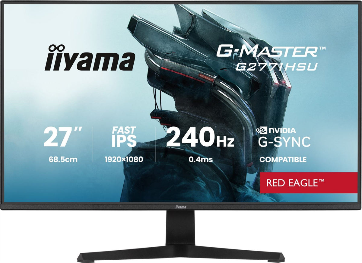 iiyama G-MASTER G2771HSU-B1 computer monitor 68.6 cm (27") 1920 x 1080 pixels Full HD Black