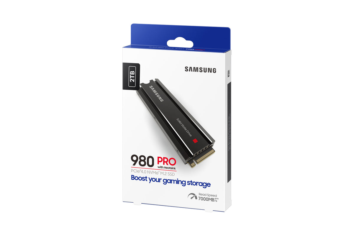 Samsung 980 Pro - PCI Express 4.0 V-NAND MLC NVMe M.2 SSD - 2 TB