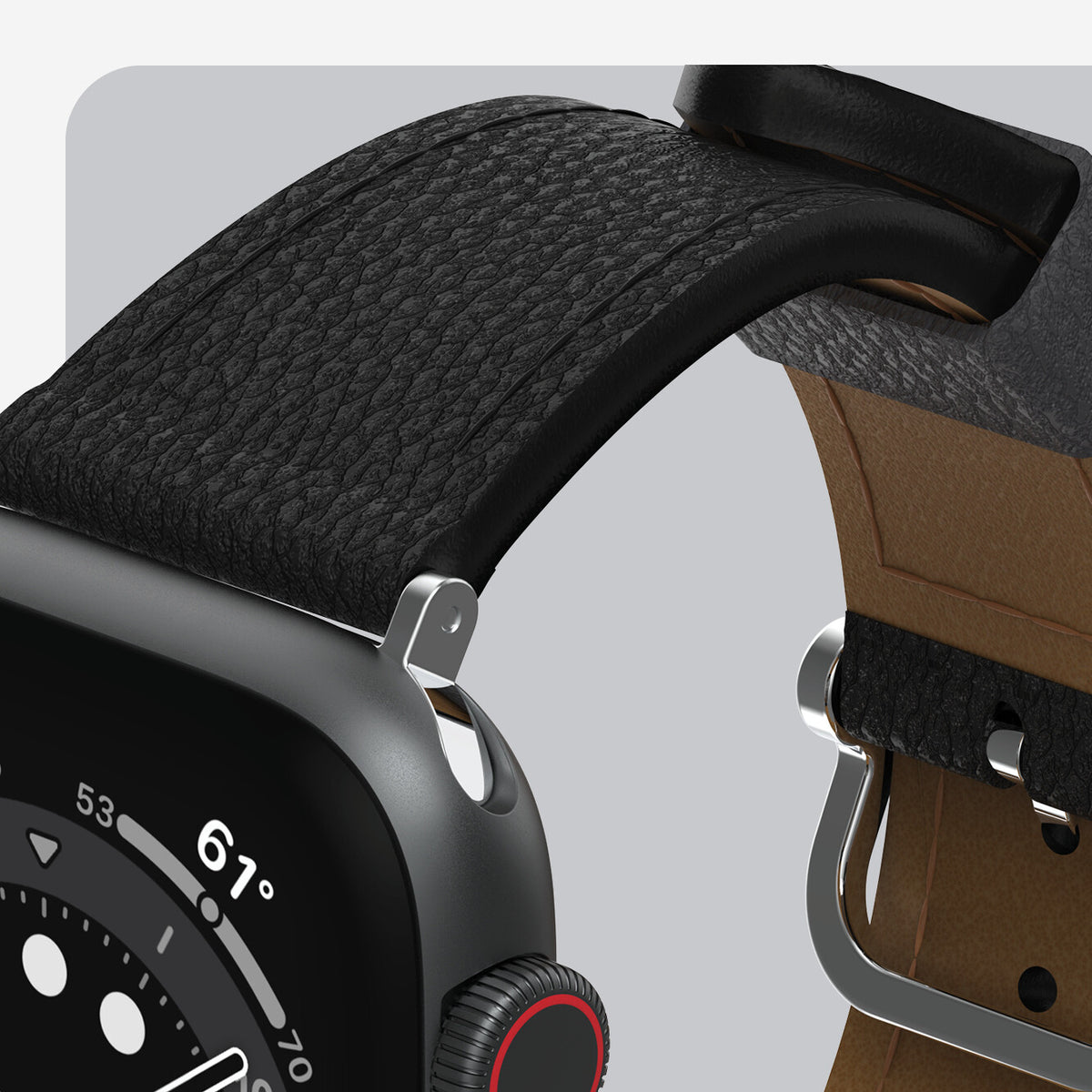 OtterBox Symmetry Cactus Series for Apple Watch 42/44/45mm in Noir Ash