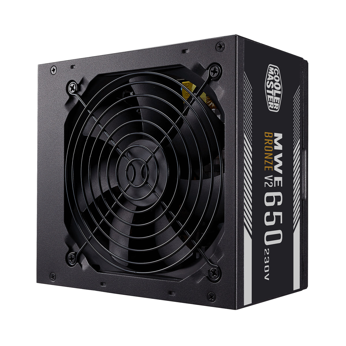 Cooler Master MWE - 650W 80+ Bronze Non-Modular Power Supply Unit in Black