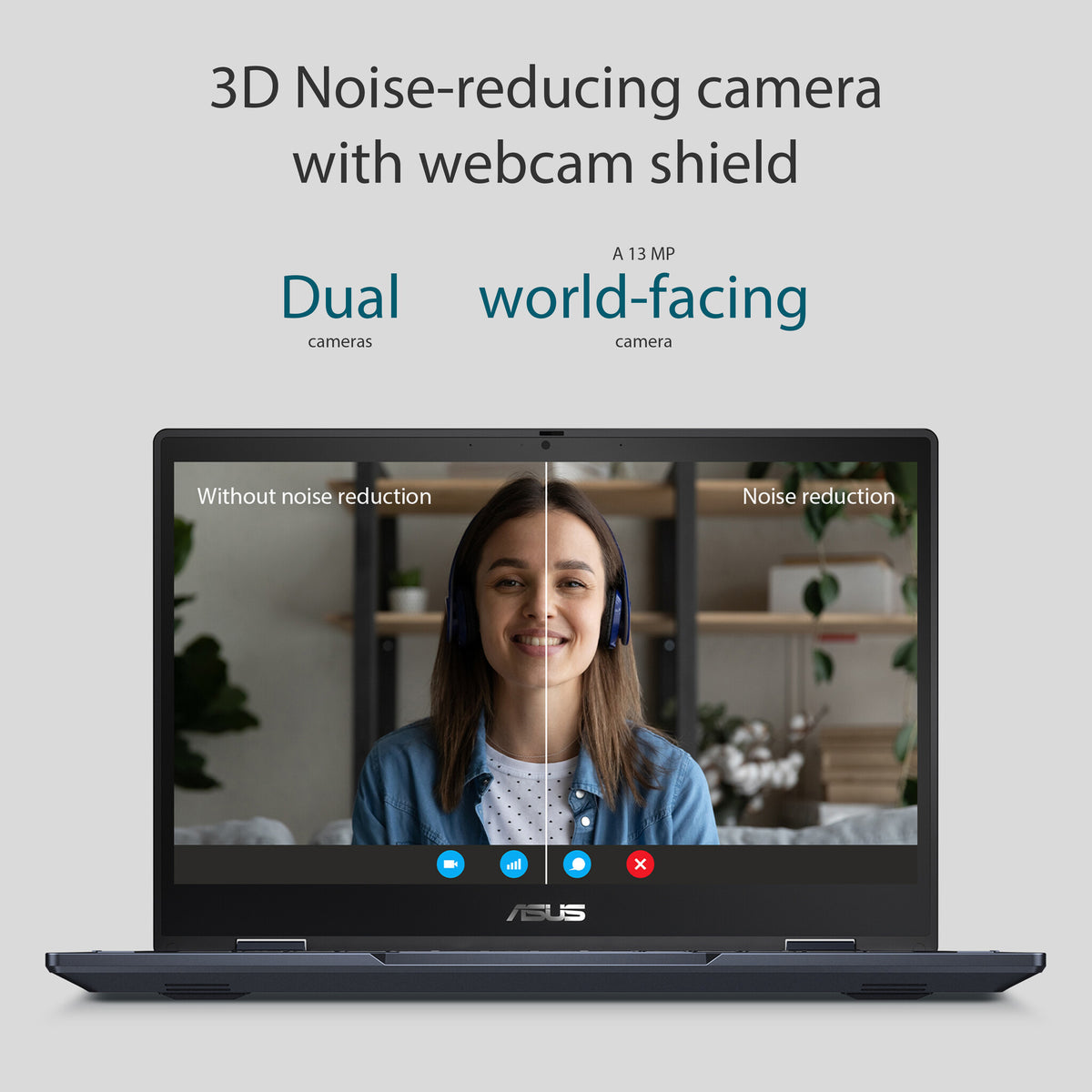 ASUS ExpertBook B3 Flip Hybrid (2-in-1) - 35.6 cm (14") - Touchscreen - Intel® Core™ i5-1235U - 8 GB DDR4-SDRAM - 256 GB SSD - Wi-Fi 6 - Windows 11 Pro Education - Black