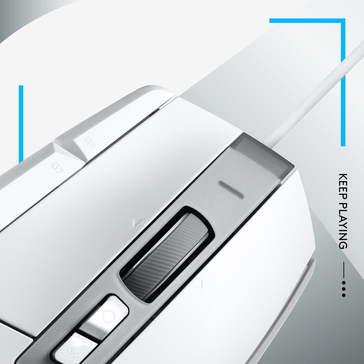 Logitech G G502 X Gaming Mouse in White - 25,600 DPI
