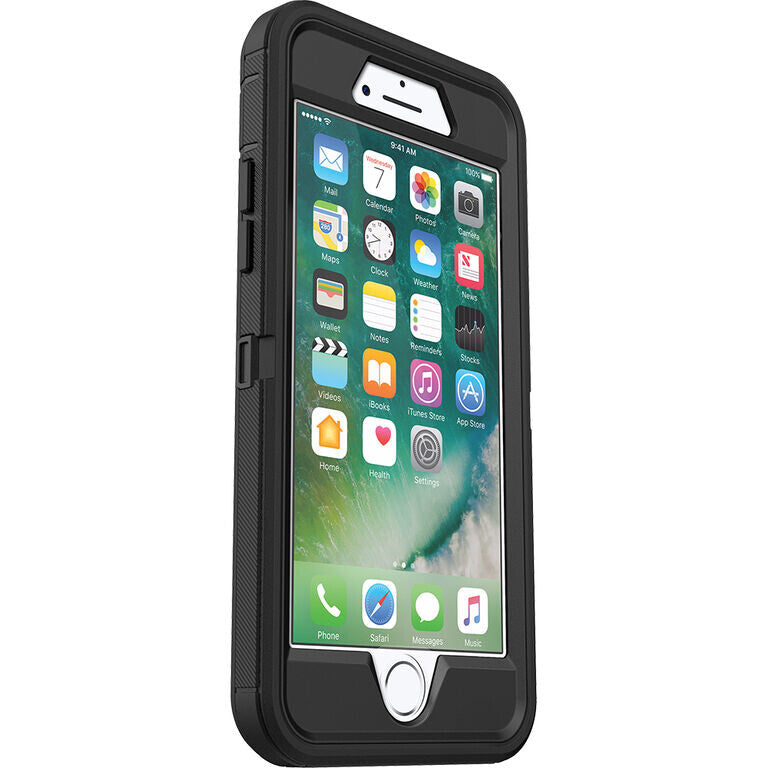 OtterBox Defender Series for Apple iPhone SE (2nd gen) / 8 / 7 in Black - No Packaging