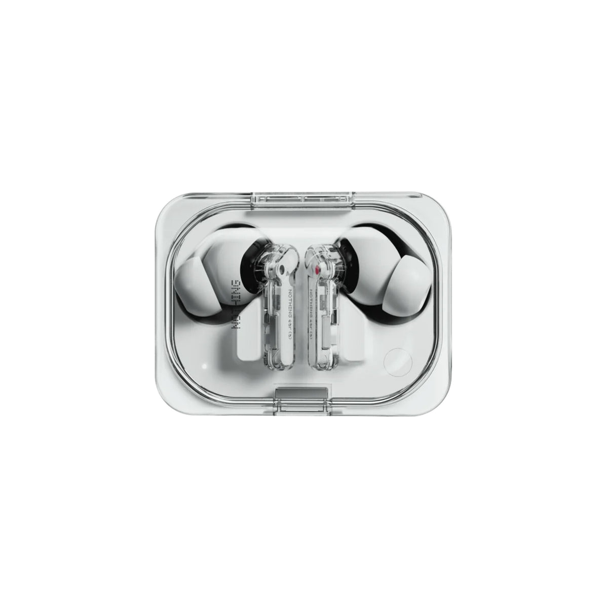 Nothing Ear (a) - True Wireless Stereo (TWS) In-ear Bluetooth Earbuds in Transparent / White