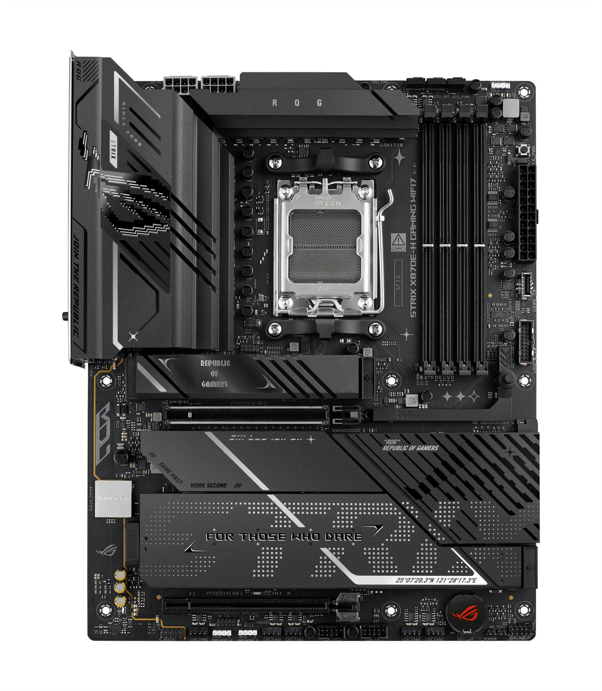 ASUS ROG STRIX X870E-H GAMING WIFI7 AMD X870E Socket AM5 ATX