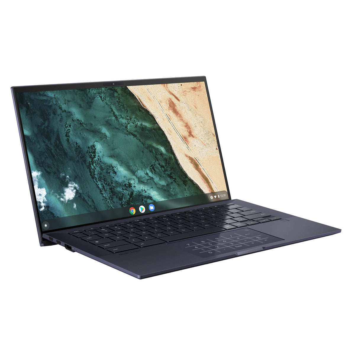 ASUS Chromebook - 35.6 cm (14") - Touchscreen - Intel® Core™ i5-1135G7 - 16 GB LPDDR4x-SDRAM - 256 GB SSD - Wi-Fi 6 - ChromeOS for Enterprise  - Black