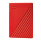 Western Digital My Passport in Red - External hard drive - 4 TB