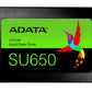 ADATA SU650 - Serial ATA III SLC 2.5" SSD - 120 GB