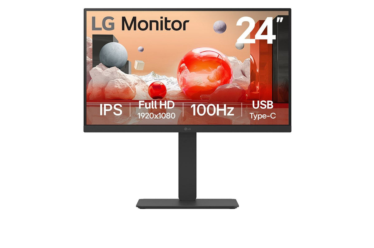 LG 24BA750-B - 60.5 cm (23.8") - 1920 x 1080 pixels FHD LCD Monitor