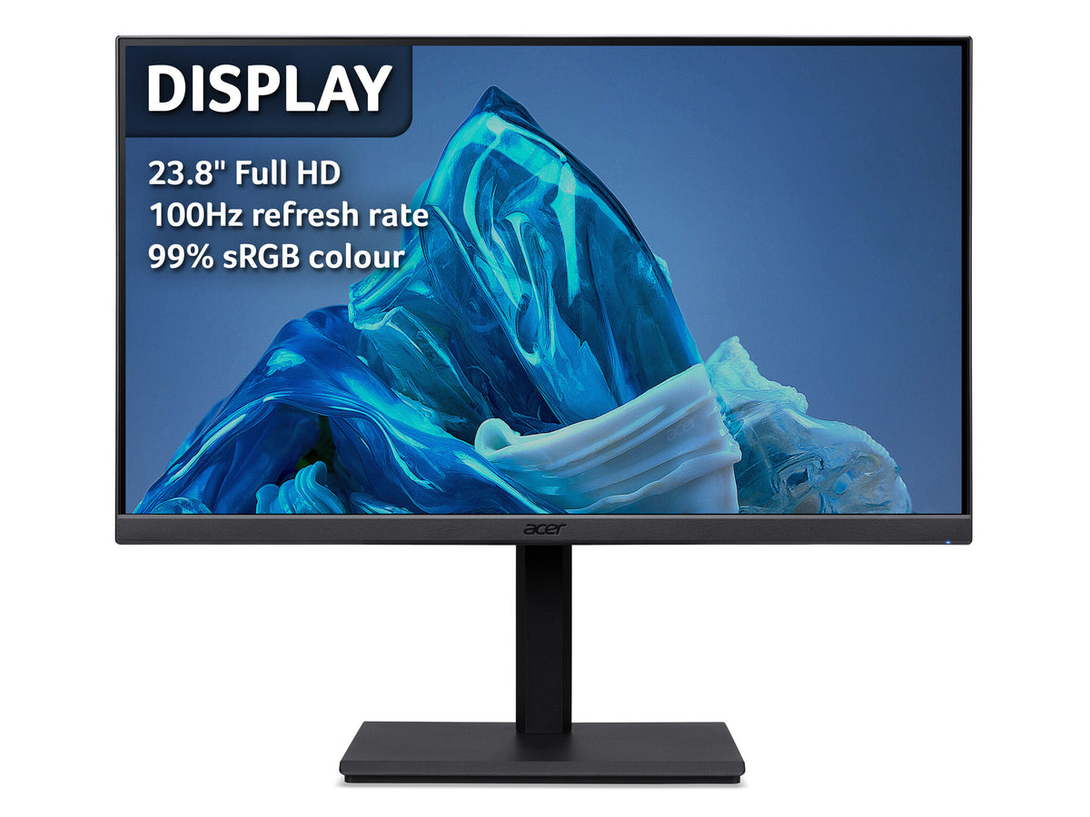 Acer B7 Vero B247Y - 60.5 cm (23.8") - 1920 x 1080 pixels Full HD IPS Monitor