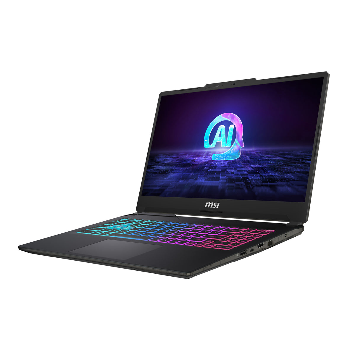MSI Cyborg 15 AI Laptop - 39.6 cm (15.6&quot;) - Intel Core Ultra 7 155H - 16 GB DDR5-SDRAM - 512 GB SSD - NVIDIA GeForce RTX 4050 - Wi-Fi 6E - Windows 11 Home - Black